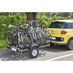 Portabiciclette da gancio traino Mottez per 6 biciclette